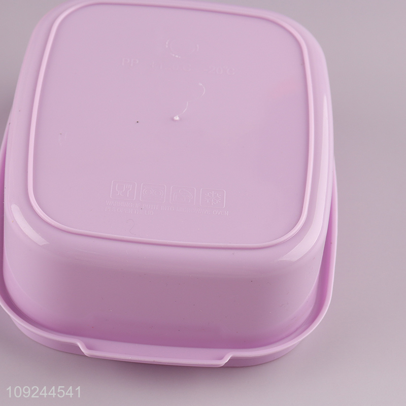 New Product Plastic Lunch Box and Water Bottle Set for Kids Students