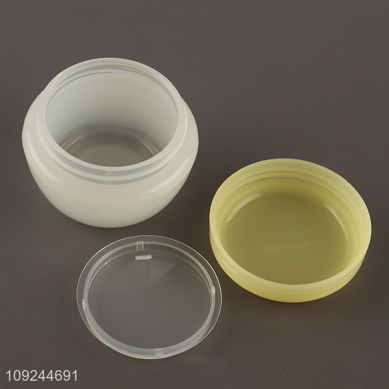 High Quality 4PCS Leakproof Travel Toiletry Cream Jars Cosmetic Containers Jars