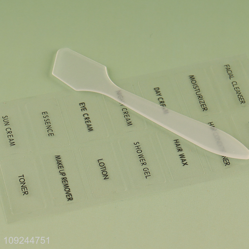 New Product 6PCS Leak Proof Reusable Plastic Travel Toiletry Containers Set