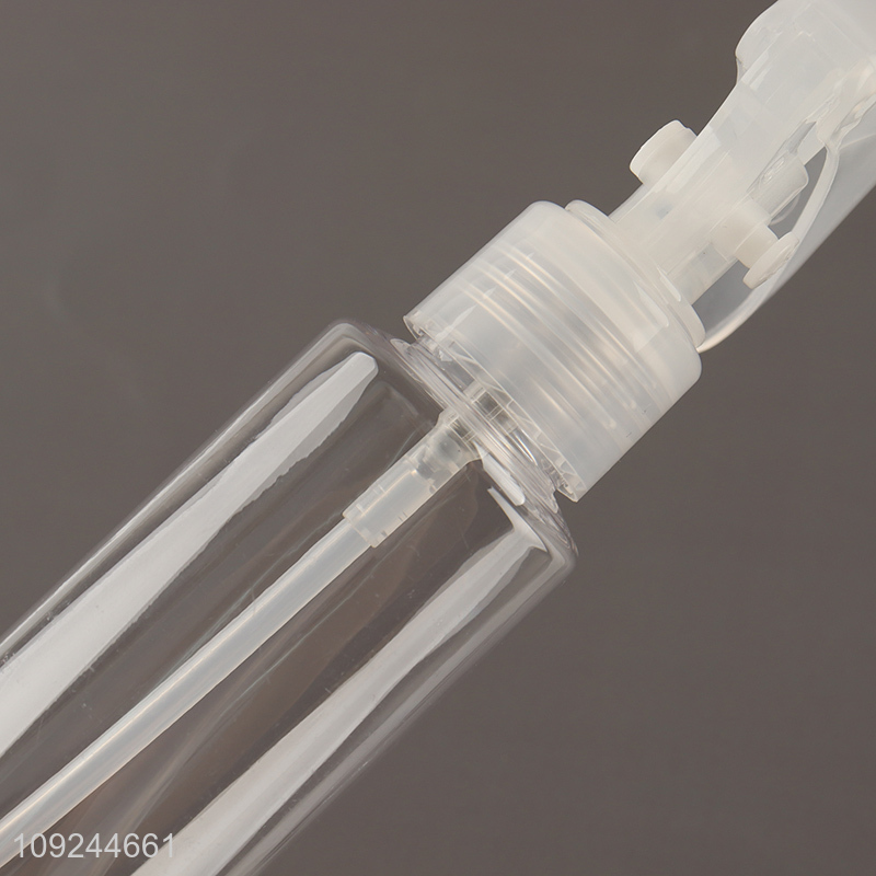 New Product 100ml 200ml Clear Plastic Spray Bottle Fine Mist Sprayer with Trigger