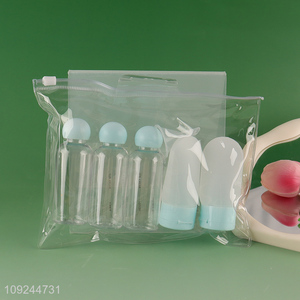 Hot Selling 6PCS Travel Toiletry Containers Set Leakproof Toiletry Containers Set