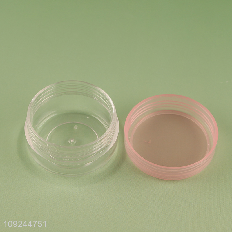 New Product 6PCS Leak Proof Reusable Plastic Travel Toiletry Containers Set