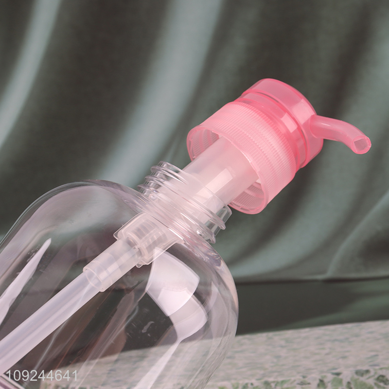 Wholesale 400ml Plastic Emulsion Bottle Pump Bottle Empty Emulsion Dispenser Bottle