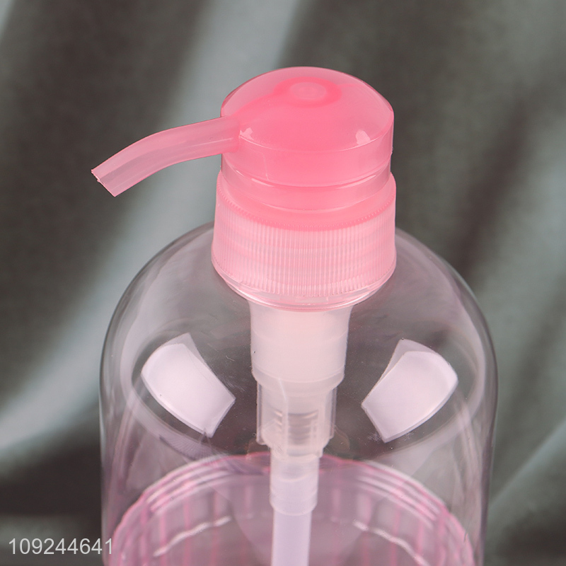 Wholesale 400ml Plastic Emulsion Bottle Pump Bottle Empty Emulsion Dispenser Bottle