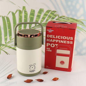 Wholesale Portable Food Grade Stainless Steel Vacuum Insulated Lunch Bento Box