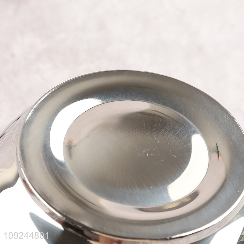 Factory Price 34oz Stainless Steel Metal Teapot Coffee Pot with Flip Lid