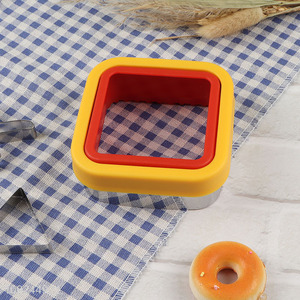 Top selling home kitchen stainless steel bread cutter sandwich cutter wholesale