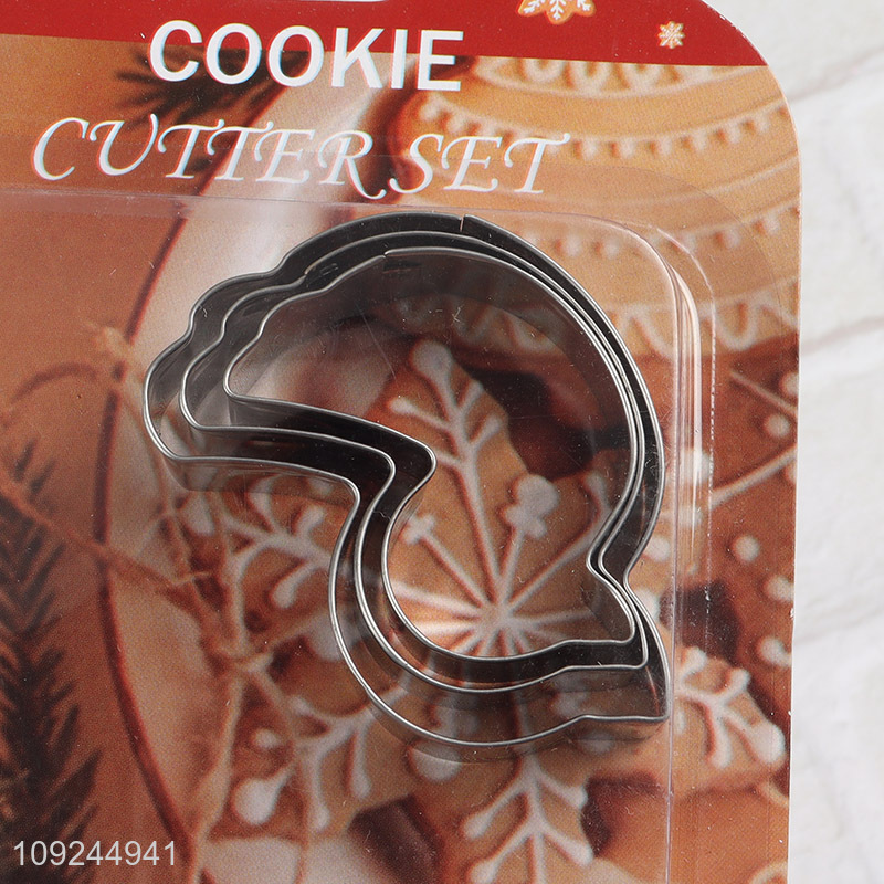 Online wholesale duck shape stainless steel cookies mold cookies cutter for baking tool