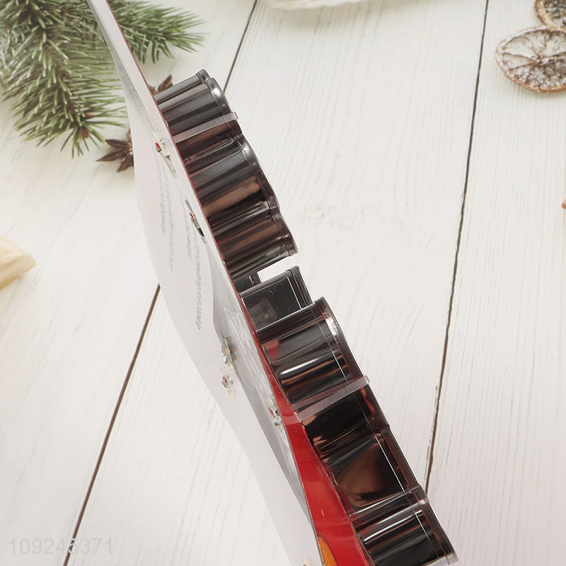 Most popular stainless steel baking tool cookies mold cookies cutter set