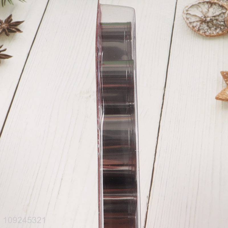 Good selling stainless steel 9pcs cookies mold cookies cutter set wholesale