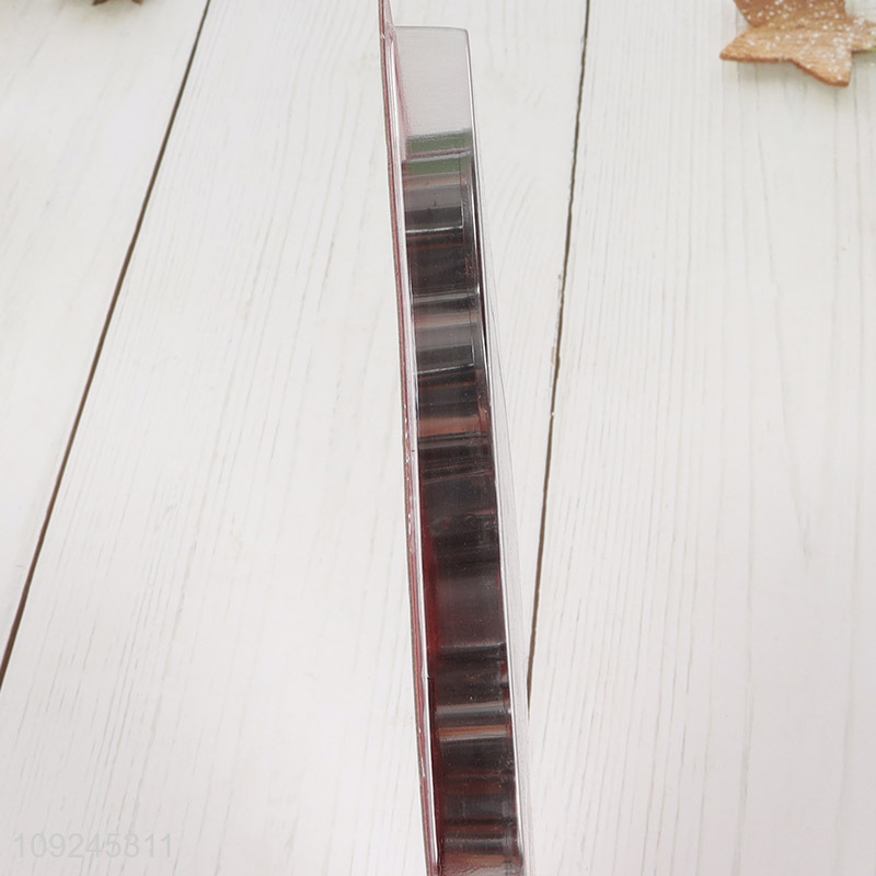 Top products 12pcs stainless steel cookies mold cookies cutter for sale