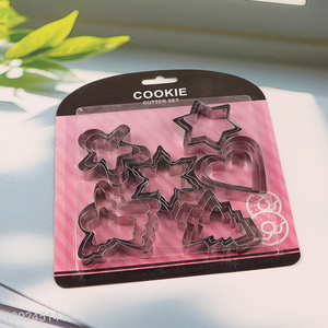 Top selling 18pcs stainless steel baking kit cookies mold cookies cutter