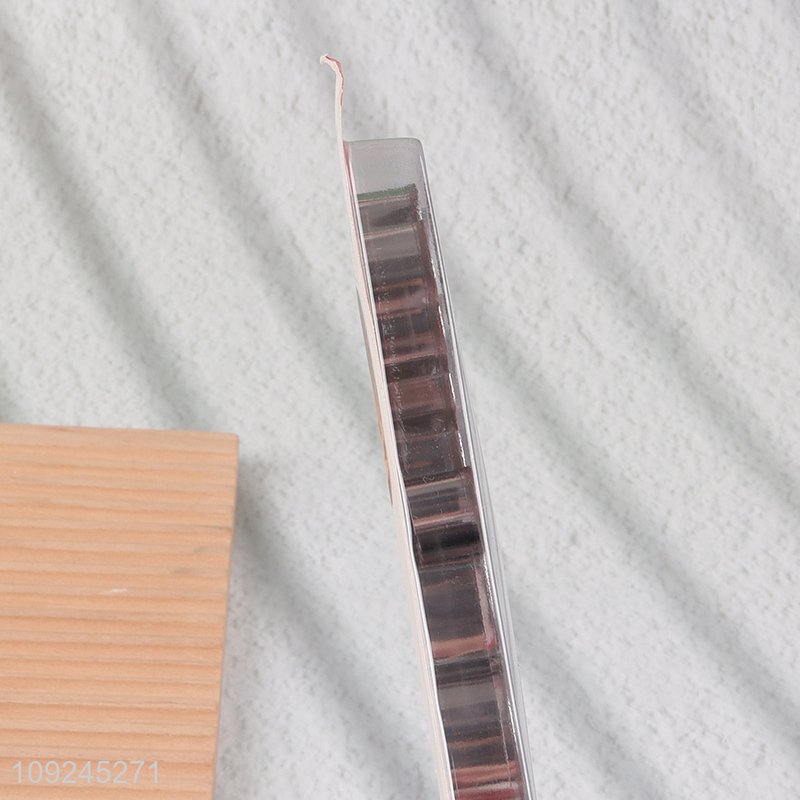 China supplier 4pcs stainless steel baking cookies mold cookies cutter