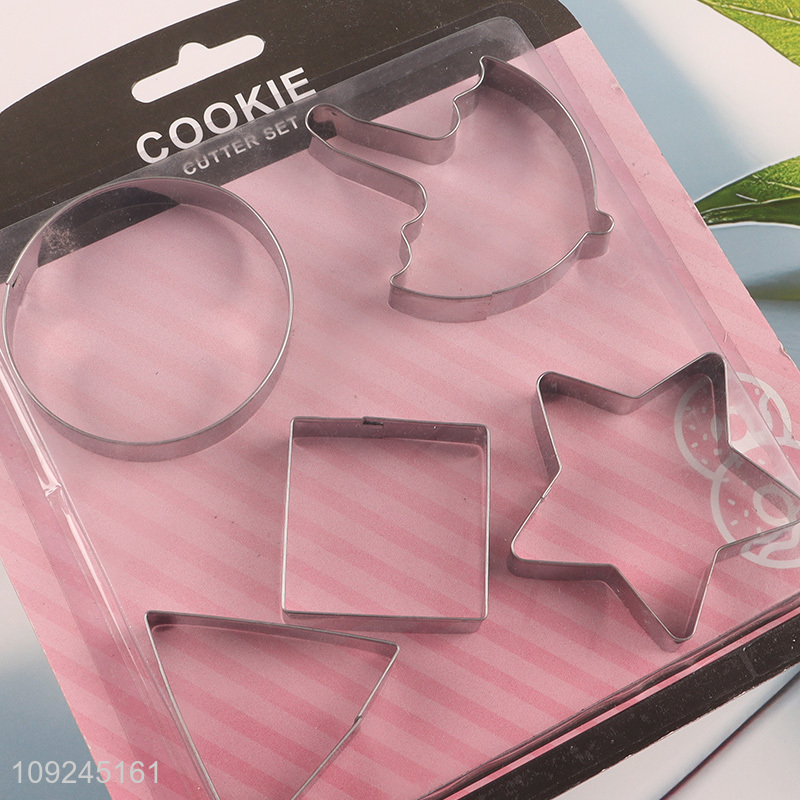Good selling stainless steel baking tool cookies mold cookies cutter set