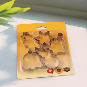 New products home kitchen stainless steel cookies mold cookies cutter set