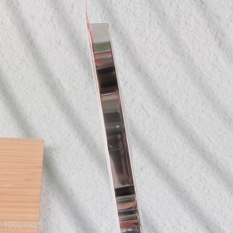 Top products stainless steel cookies mold cookies cutter for baking tool