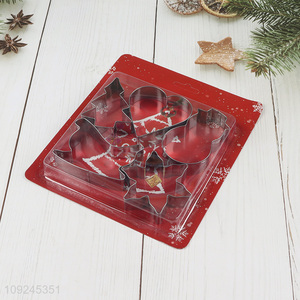 China products 5pcs baking tool cookies mold cookies cutter set