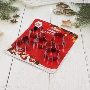 Most popular stainless steel baking tool cookies mold cookies cutter set