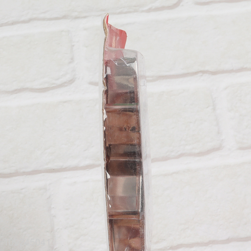 Hot selling snowflake shape stainless steel cookies mold cookies cutter