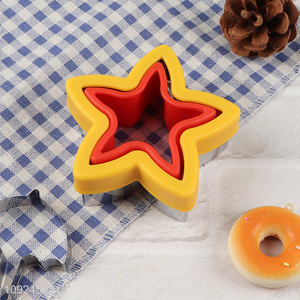 Good selling star shape multifunctional bread cake mold sandwich cutter