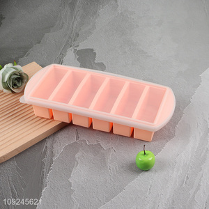 Good price rectangle silicone ice cube mold ice cube tray for sale