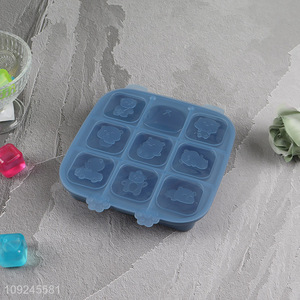 New arrival home kitchen silicone ice cube mold ice cube tray