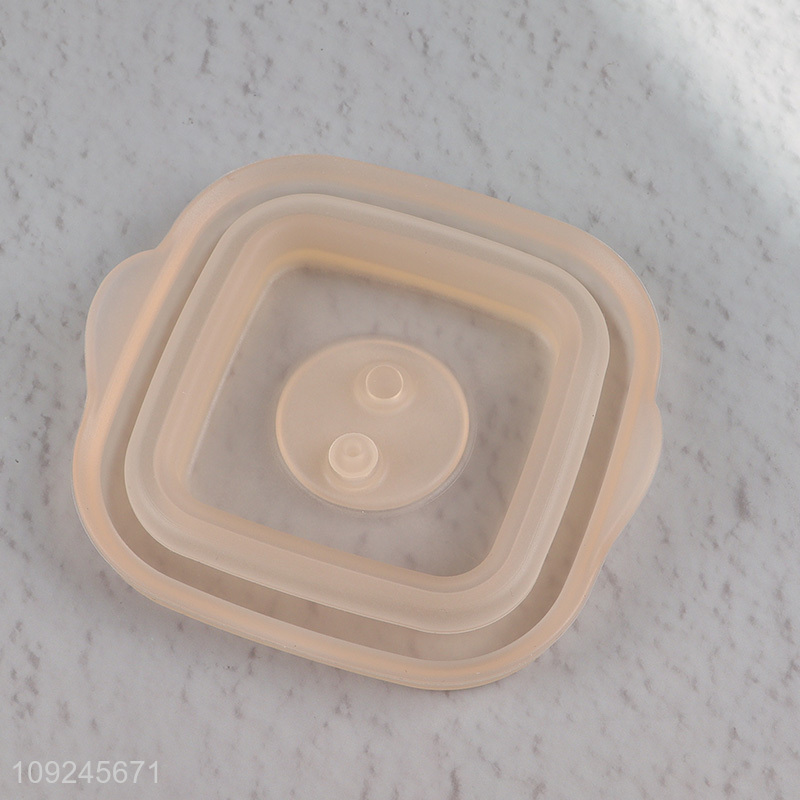 Yiwu market silicone home kitchen sealed food container preservation box