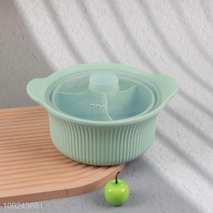 China factory silicone home kitchen food container food steamer for sale