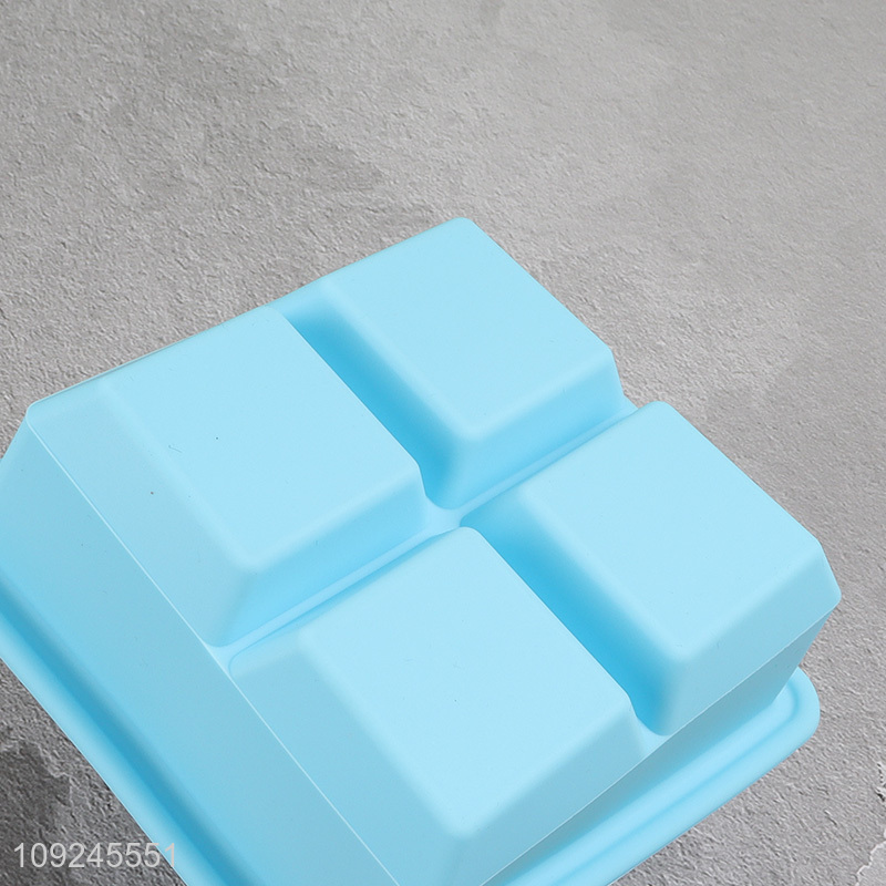 China products square silicone ice cube mold ice cube tray for sale
