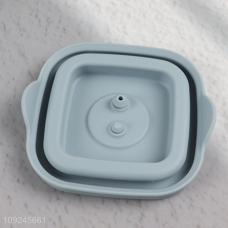 Hot items multicolor silicone food container preservation box with lid