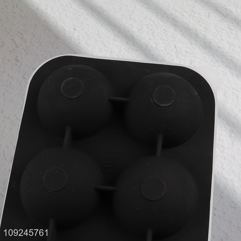 Best selling silicone home kitchen ice ball mold ice ball  tray wholesale