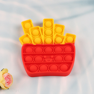 Best quality silicone stress relief push bubble fidget toys for sale