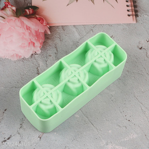 Online wholesale rose flower shape silicone ice ball mold