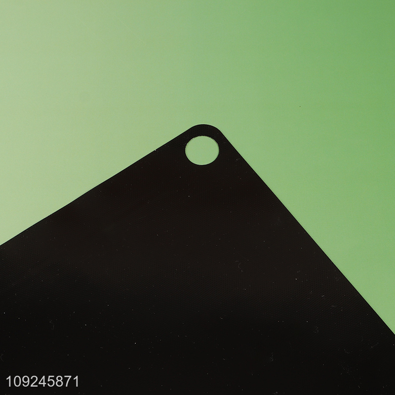 Factory price black rectangle heat-resistant cooktop mat premium kitchen pad