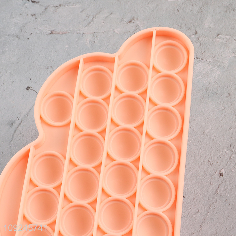 China wholesale silicone stress relief push bubble fidget toys