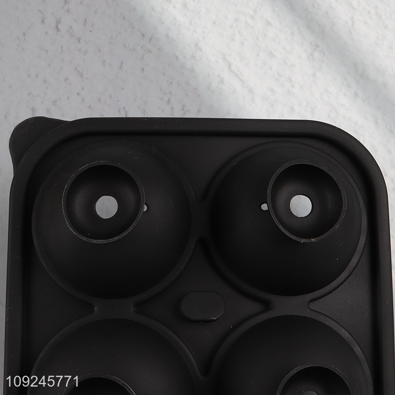 Factory price silicone ice ball mold ice ball tray for home kitchen