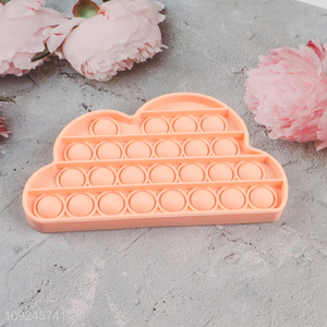 China wholesale silicone stress relief push bubble fidget toys