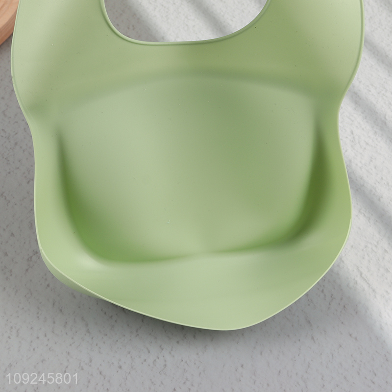 Hot selling waterproof oilproof silicone baby supplies baby bibs