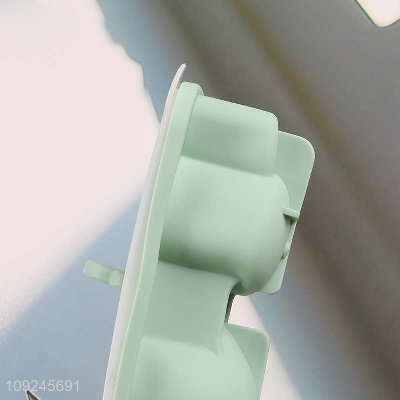 China supplier cartoon silicone ice pop mold ice cream mold with lid