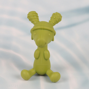 Good quality cartoon non-toxic silicone baby teething toys for sale