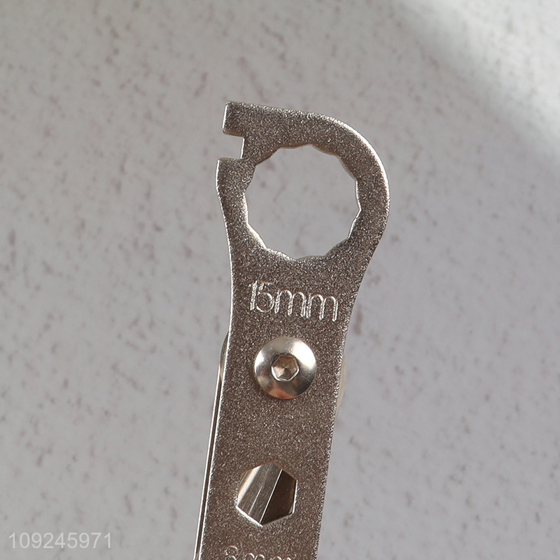 Top selling portable folding multifunction moutain bike repair tool kit