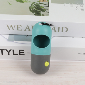 Good quality portable pet dog waste bag holder dispenser waste bag case