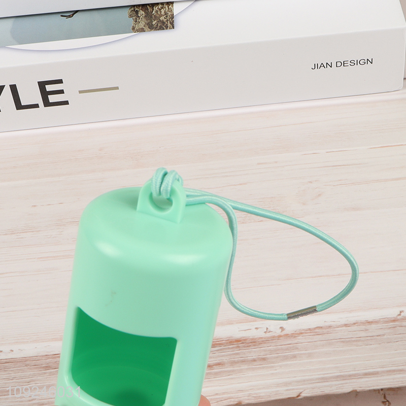 Hot selling portable plastic pet waste bag holder waste bag case