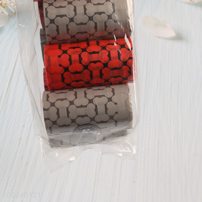 New arrival portable disposable degradable pet poop bag for sale