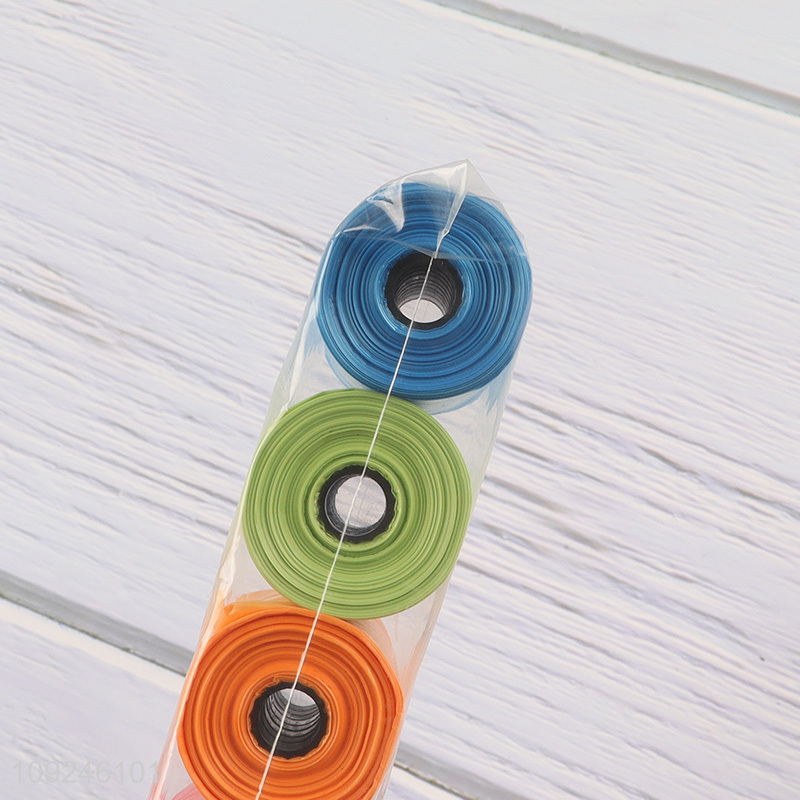 Popular products multicolor disposable degradable pet poop bag for sale