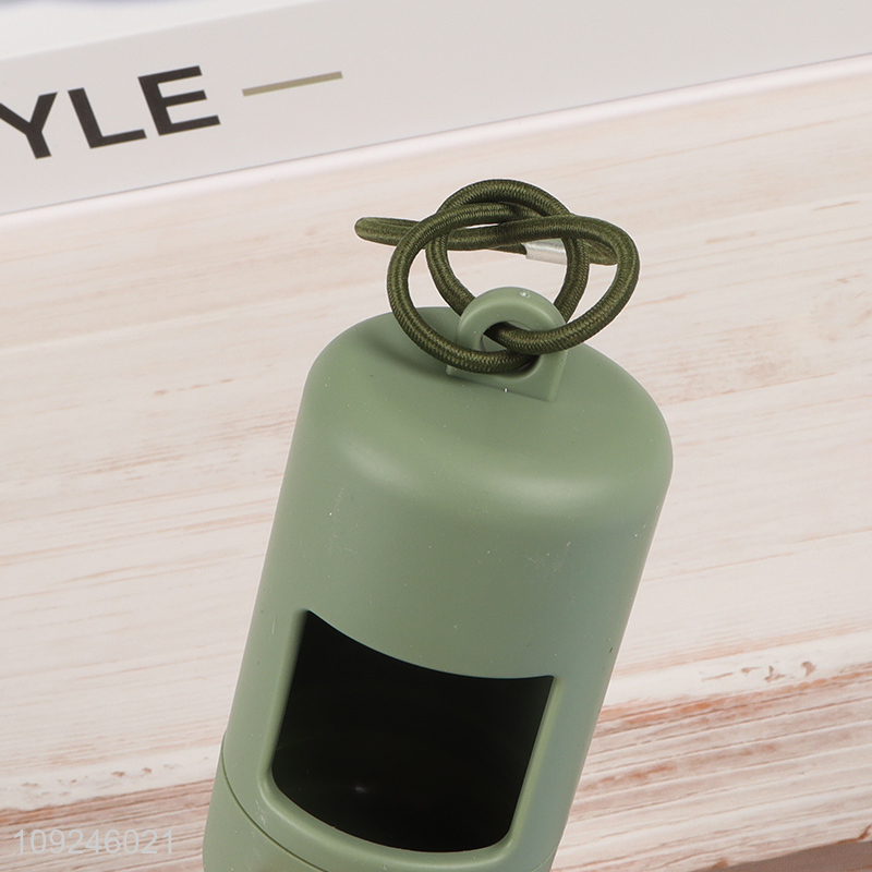 Top products multicolor portable pet dog waste bag holder waste bag case for sale