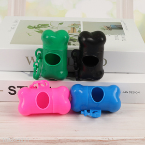 Top selling portable pet dog waste bag holder waste bag case wholesale