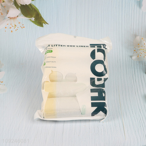 Top products leak-proof thickened disposable pet poop bag cat litter box liner