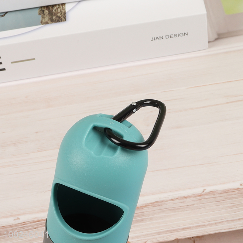 Good quality portable pet dog waste bag holder dispenser waste bag case