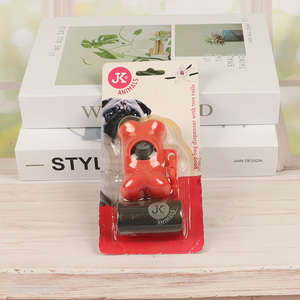Yiwu market pet dog waste bag holder dispenser pet poop bag set